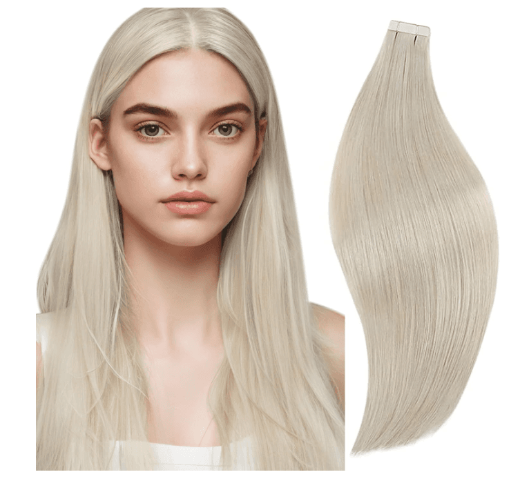 Extensiones de Cabello Humano Rubio Ondulado Colores y Tamaños Variados - 2