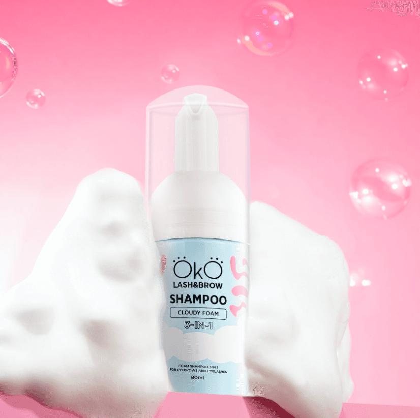 Shampoo Espuma Nublada 3 em 1 OKO, 80 ml - 1