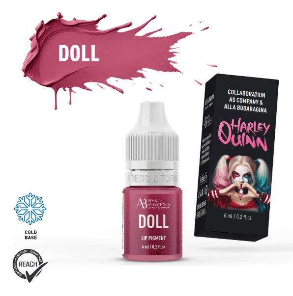 Pigmentos Híbridos Harley Quinn Lábios 6ml - AS Company - 3
