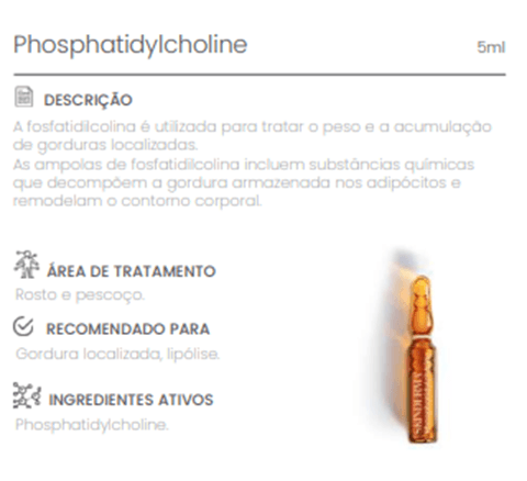 Ampullen Phosphatidylcholin 20 x 5ml - Skinderma - 2
