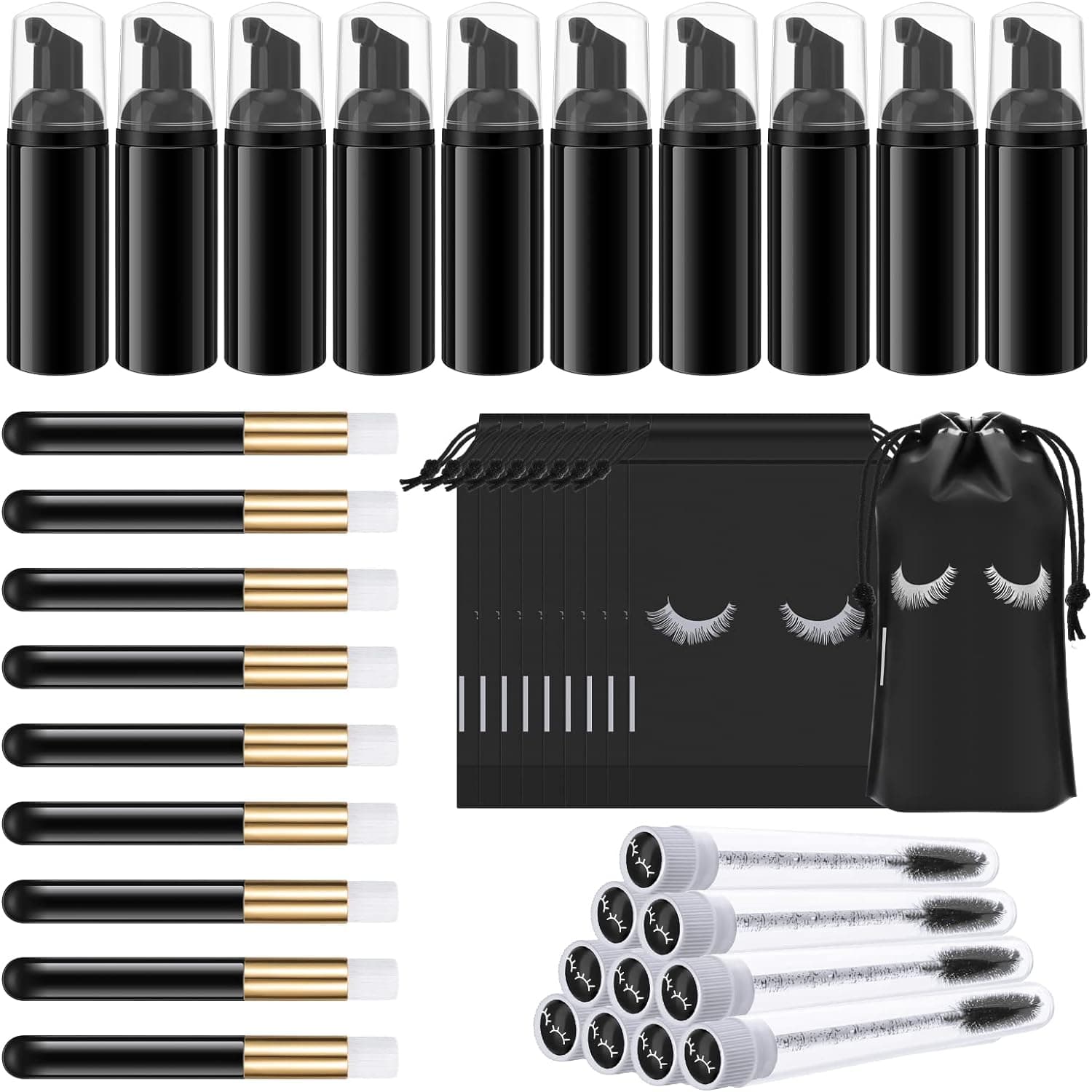 Kit 40 Peças Pink Lash - 2