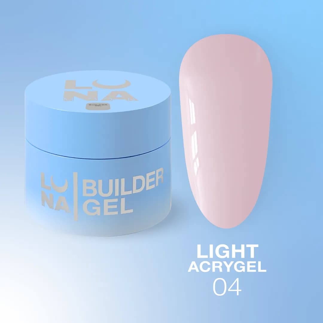 Light Acrygel Nº4 – Milky Pale Pink – 50 ml LUNAmoon - 1