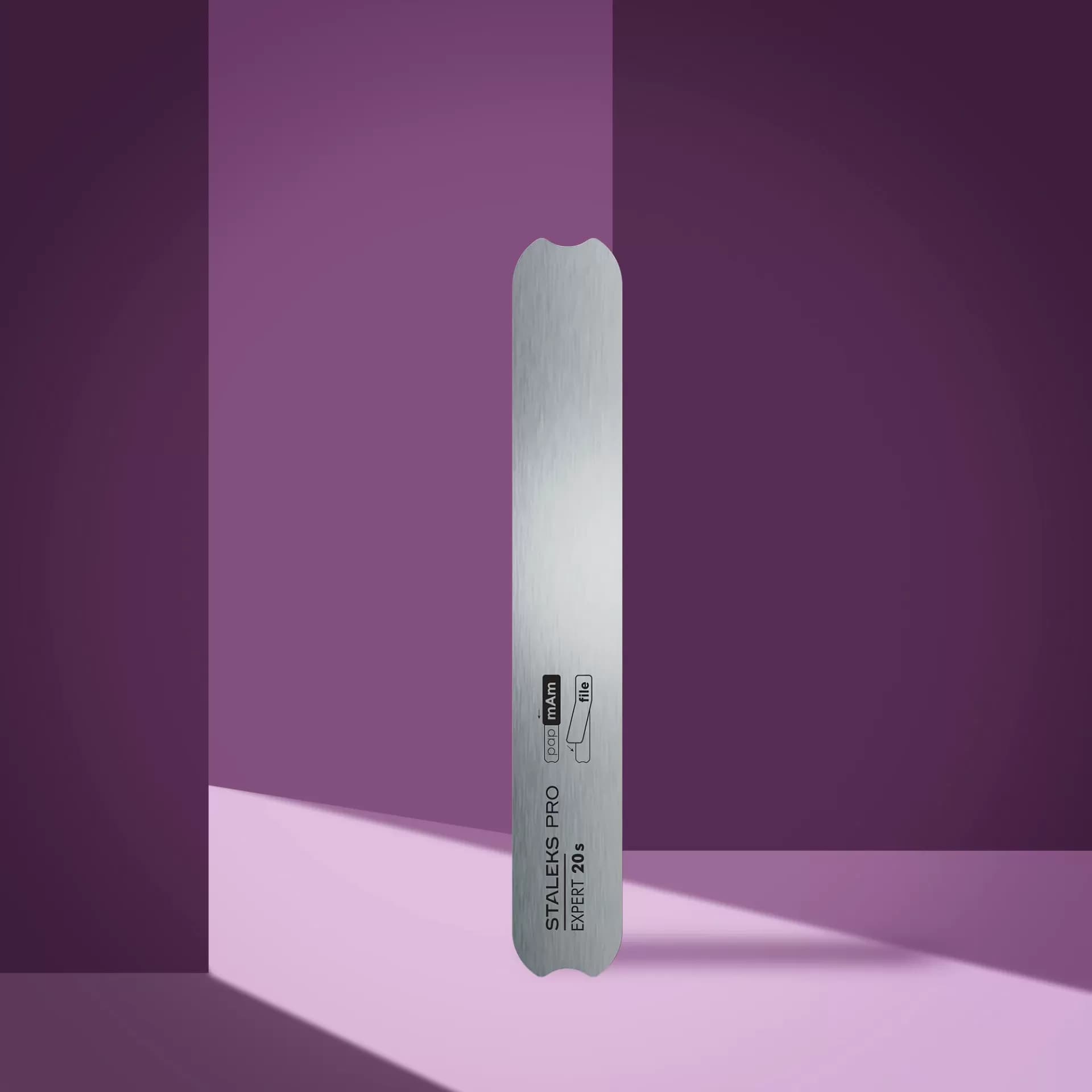 Lima de Uñas Metálica Recta (base) EXPERT 130 mm