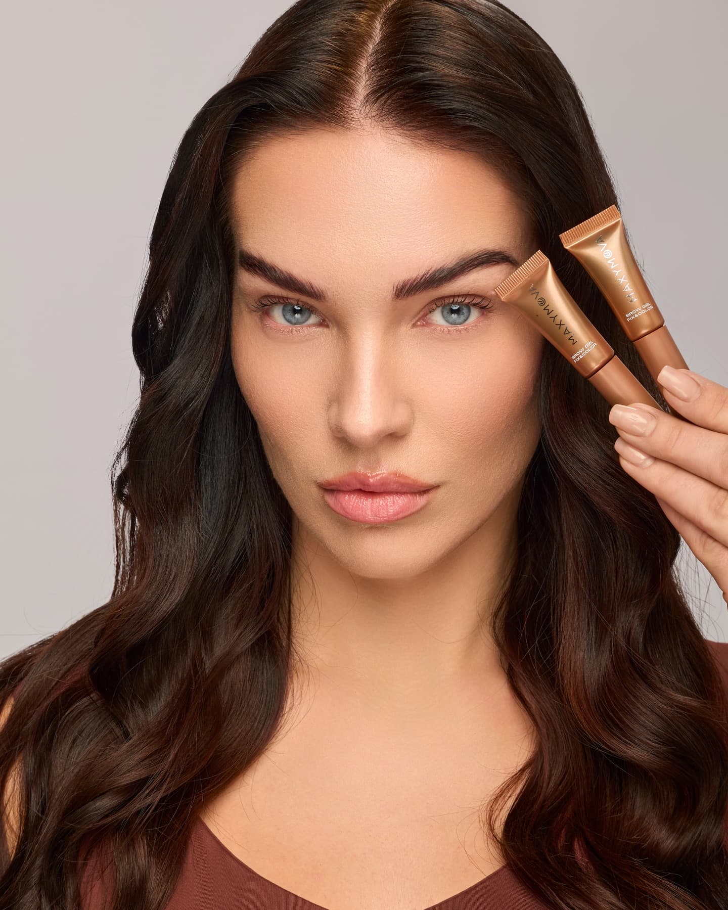 Maxymova Mini Brow Gel Fix & Color, Gel Moka 2,5 ml - 7