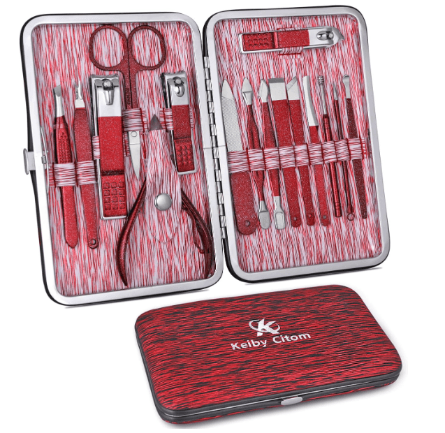 Kit Profissional Manicure Pedicure 16 Peças - 2