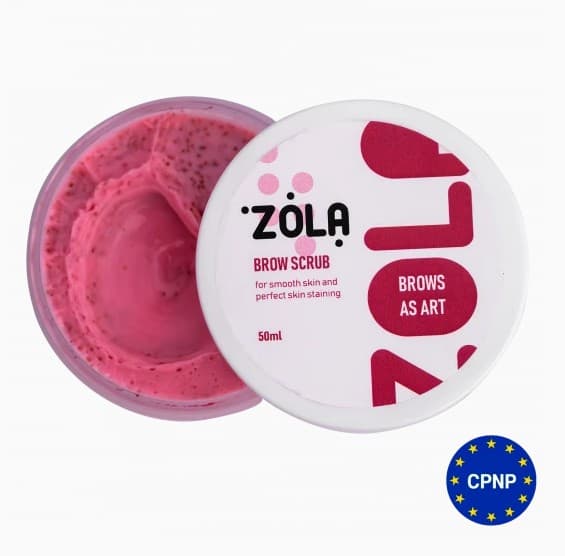 ZOLA Eyebrow Scrub Mini 50 ml - Esfoliação de Sobrancelhas