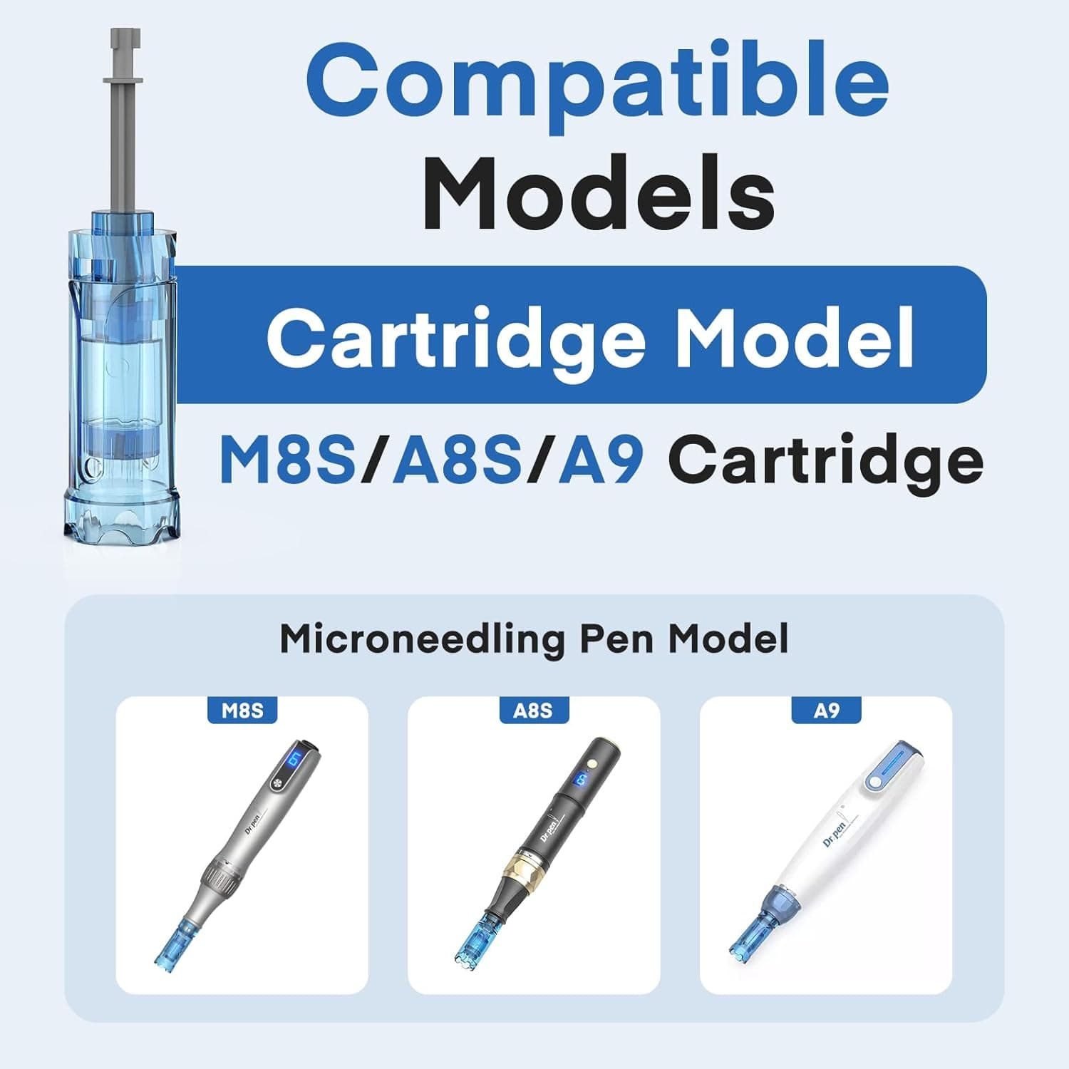 10 Dermapen Dr. Pen Nachfüllungen kompatibel mit A9, M8S, A8S und A11 - 2
