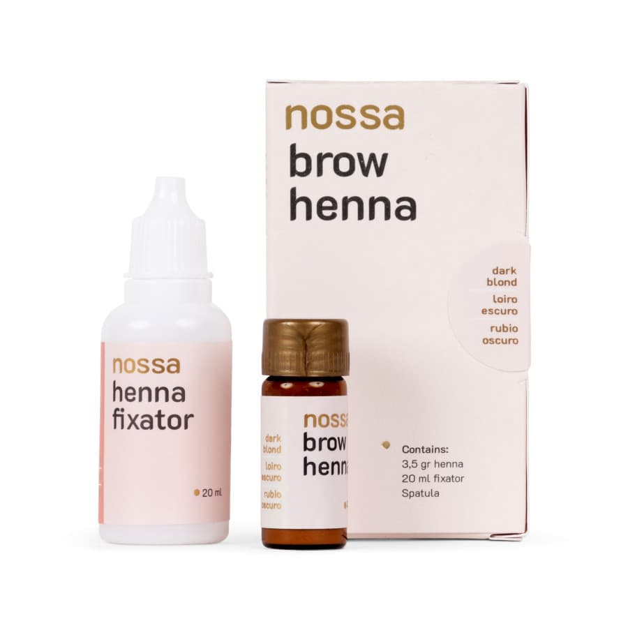 Henna + NOSSA Fixative for Eyebrows - Dark Blonde - 1