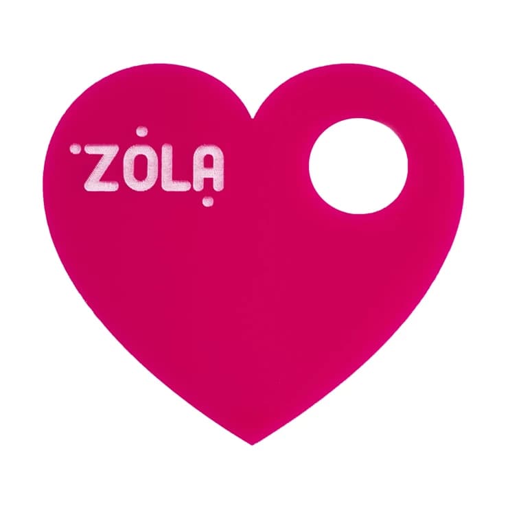 ZOLA Heart Mixing Palette - Paleta de Mezcla en Corazón