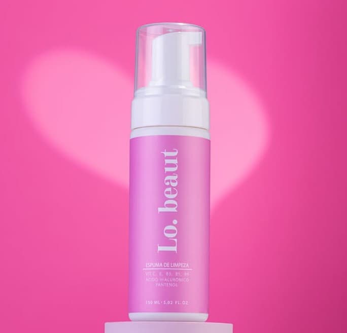 Espuma de Limpeza LO BEAUT 150 ml Hidragloss, Pré Micro Labial - 6