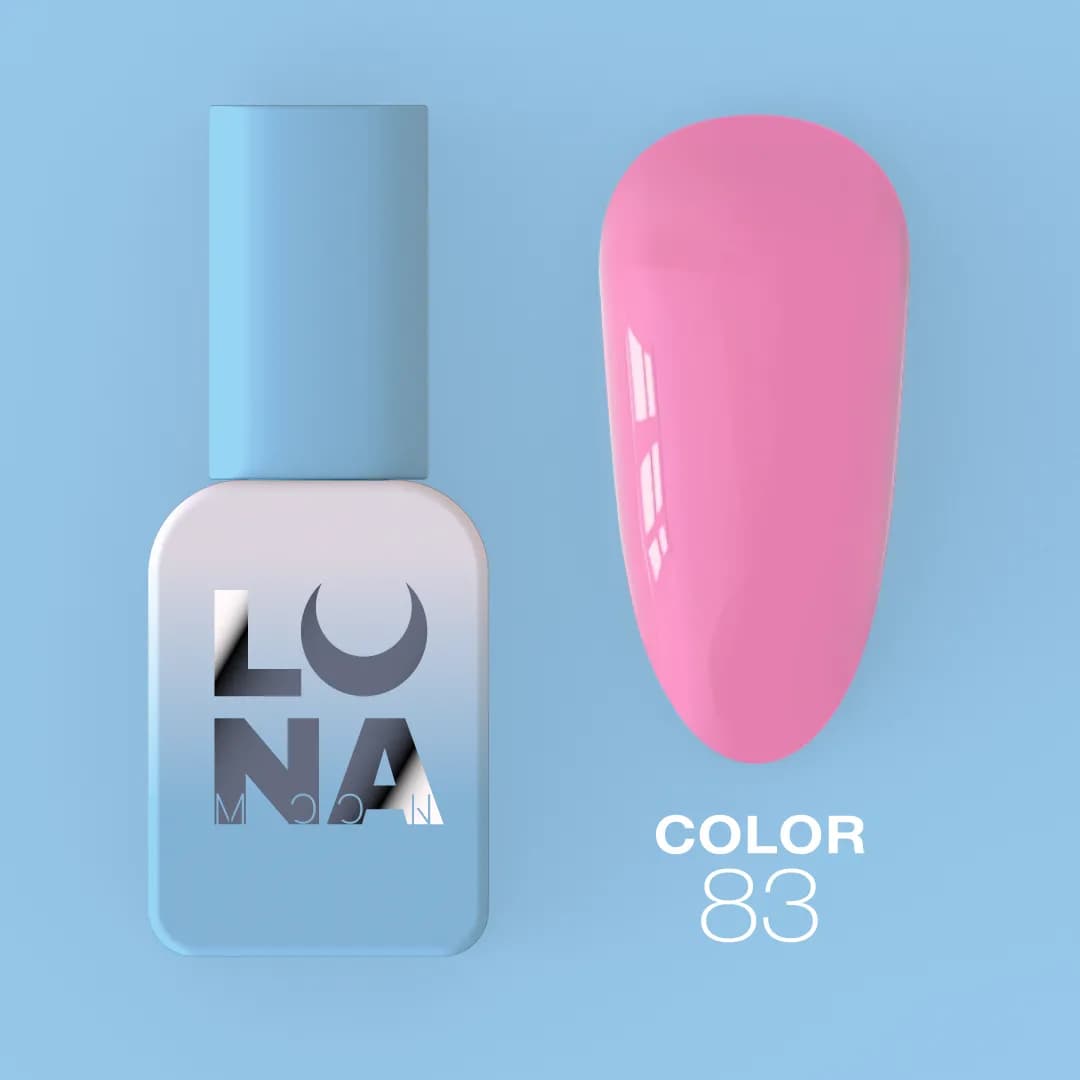 Verniz Gel – Gel Polish Nº83 Acid Pink – 13 ml LUNAmoon