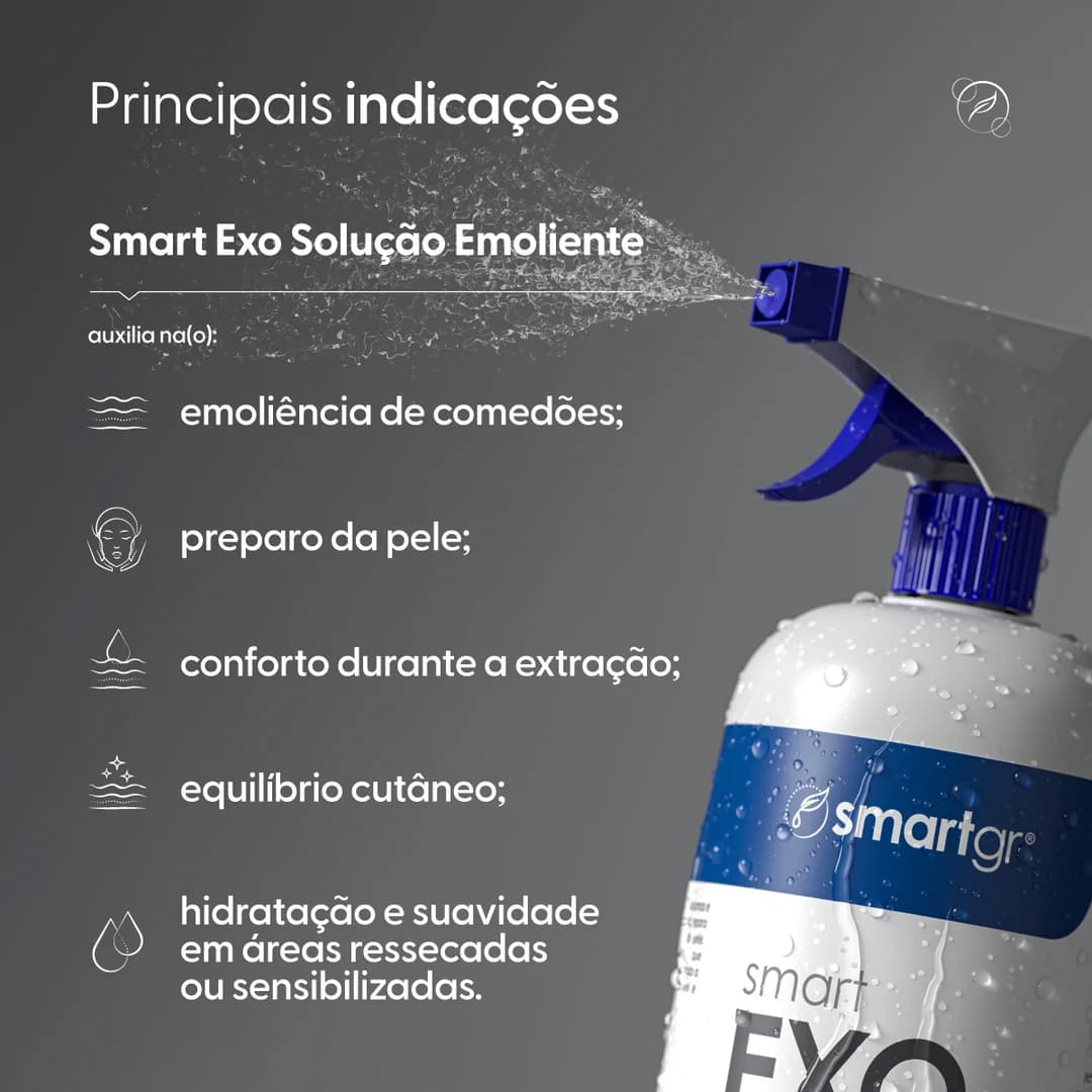 SMART Emollient Solution 1L EXO - Professional Blackhead Softener - 3