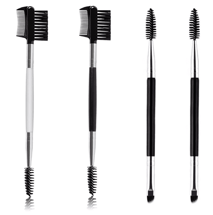 Kit 4 Brushes for Eyebrows and Eyelashes - 1