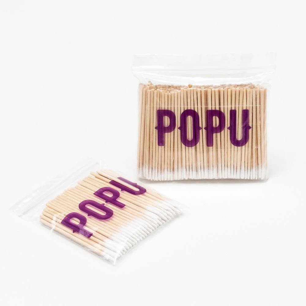 POPU Cotton Swabs - 100 Units
