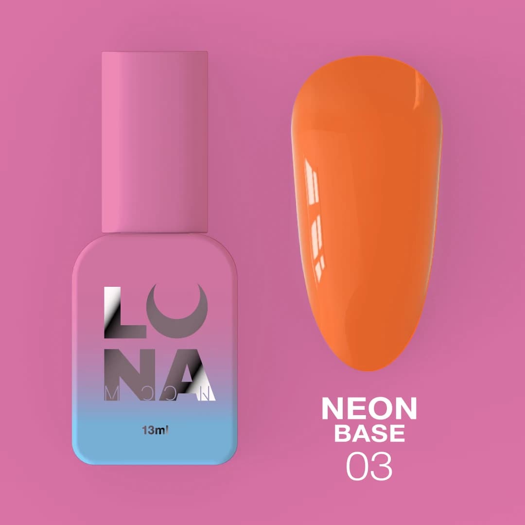 Base Néon №3 – Orange Néon – 13 ml LUNAmoon - 1
