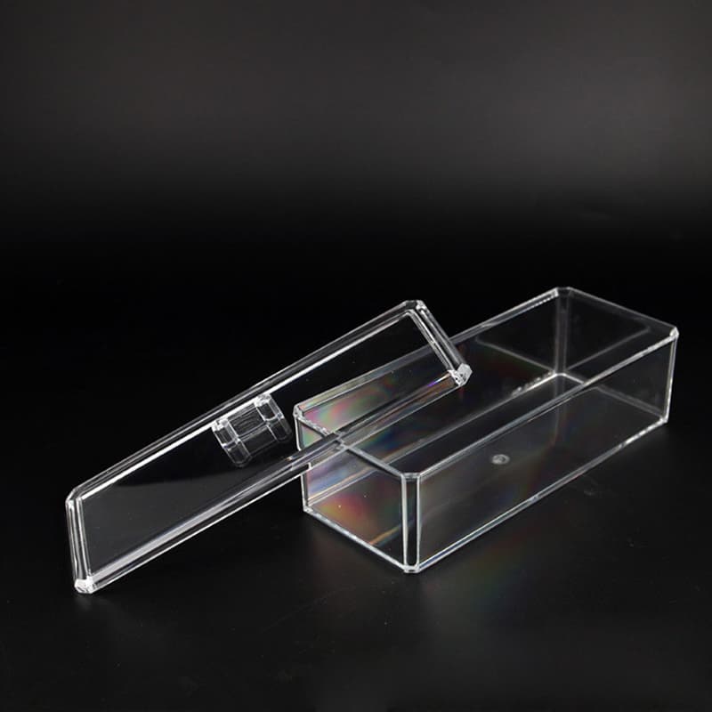 Rectangular Acrylic Organizer with Lid - 2