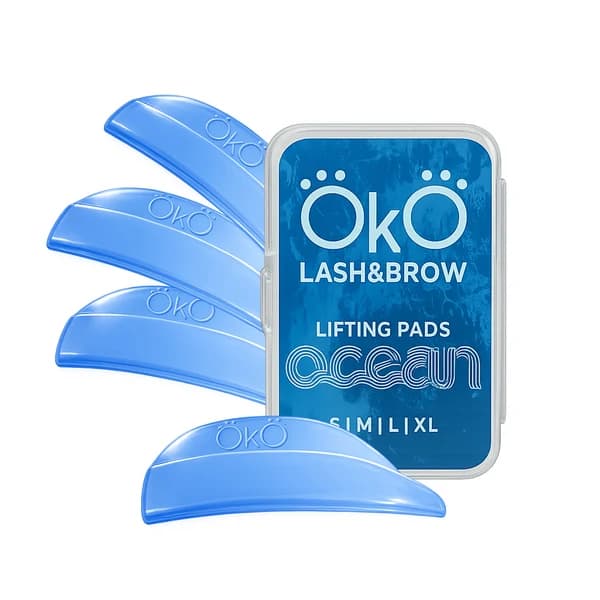 OKO Ocean - Moldes de Silicone para Lash Lifting, 4 Pares
