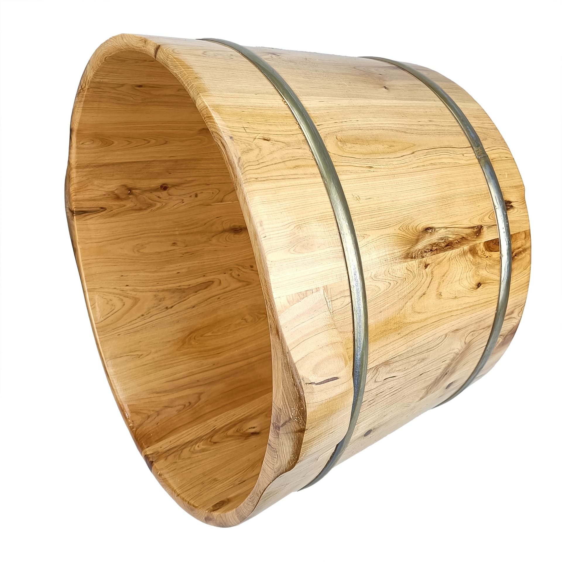 Holzschale 10L Pediküre – Calista, Spa und Ästhetik | Mini Ofurô für Fußbäder - 4