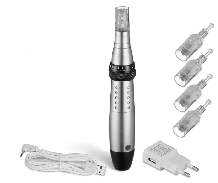 Kit DermaPen Profesional Facial y Cuero Cabelludo | Oro | Plata - 2