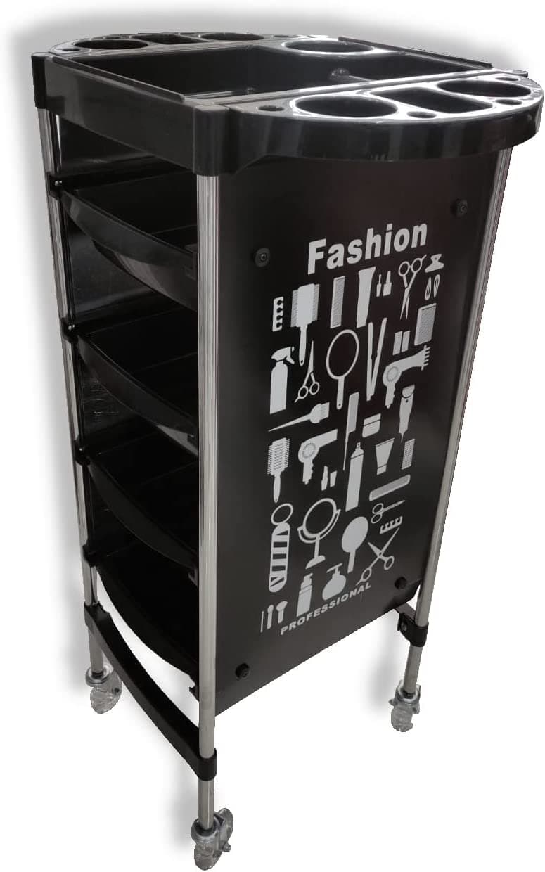 Metal Hairdresser Barber Auxiliary Trolley - 3
