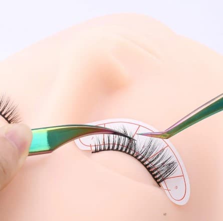 Kit 4 Pinças Aço Inoxidável Holográficas - 5