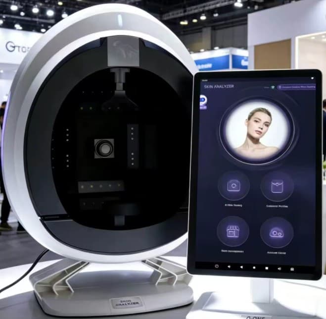 Skin Analyzer IA, Analisador de Pele Facial Multiespectral