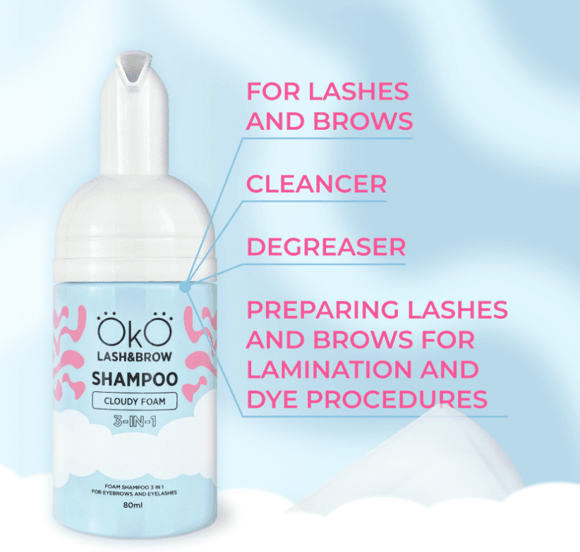 Nublada Foam Shampoo 3 in 1 OKO, 80 ml - 4