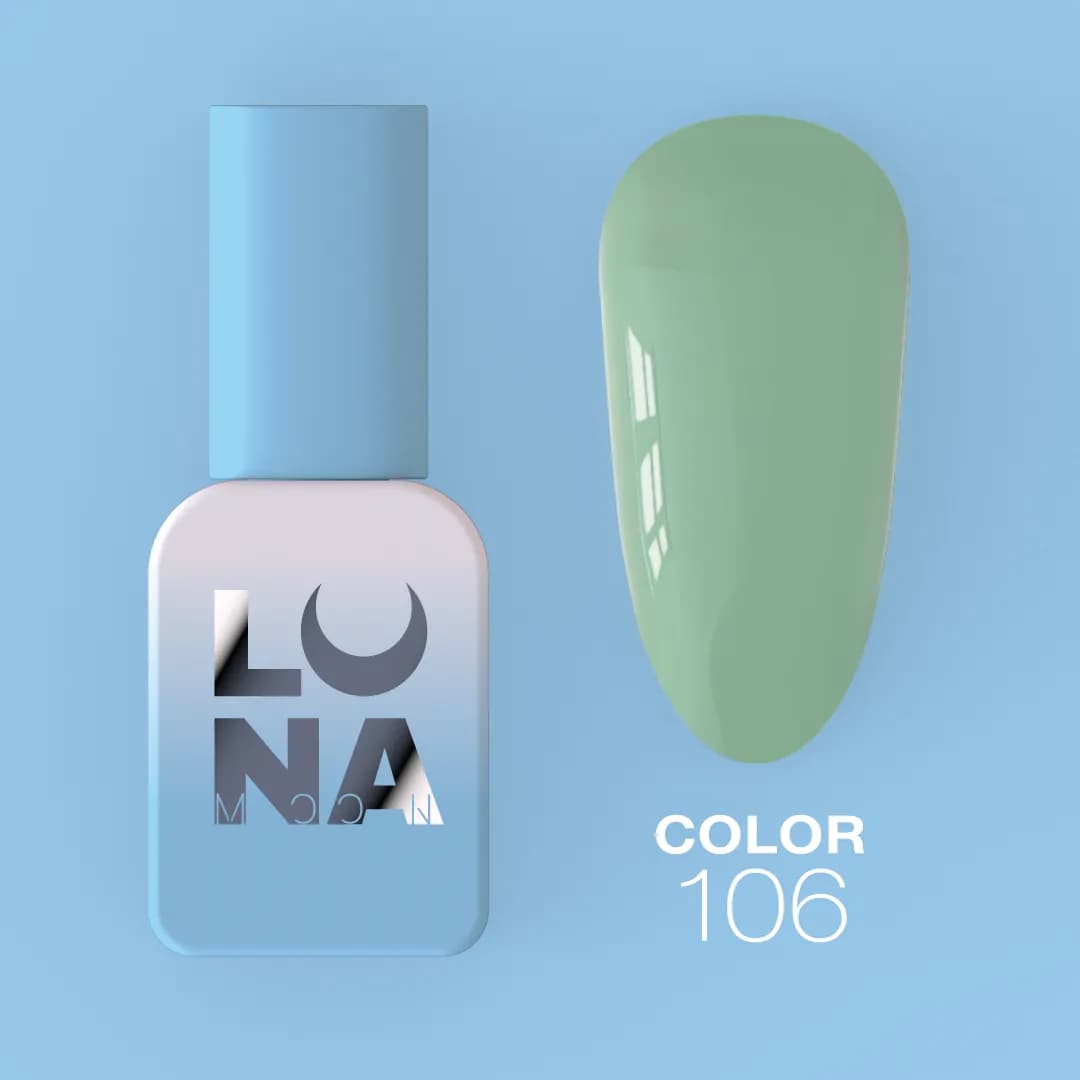 Gel-Lack – Gel Polish Nº106 Salbei – 13 ml LUNAmoon