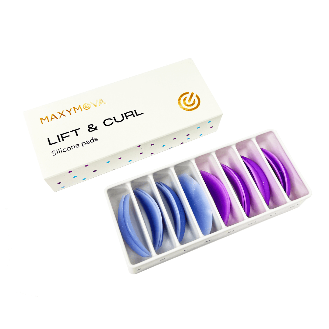 Maxymova Lift & Curl, Moldes de Silicone 8 pares - 1
