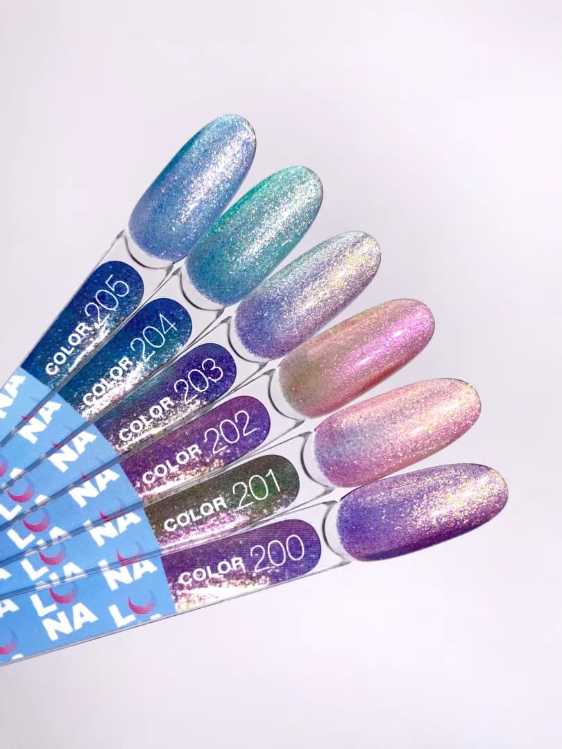 Verniz Gel – Nº203 Lavender with Shimmer – 13 ml LUNAmoon - 6