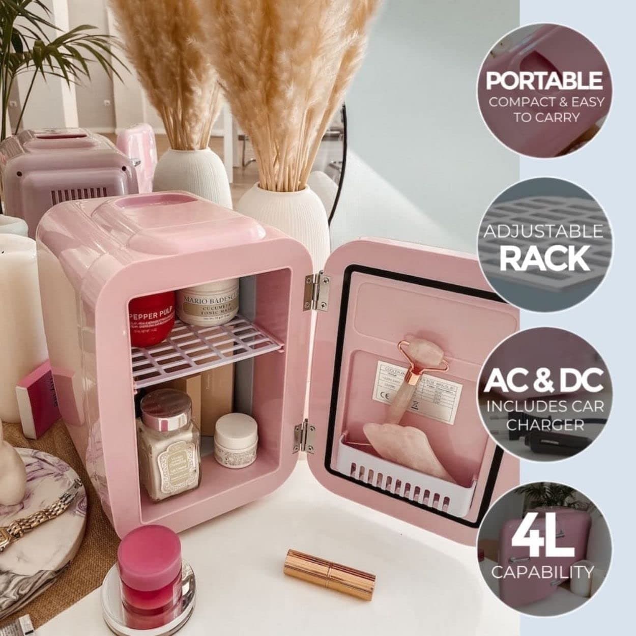 Mini-Kosmetik-Kühlschrank 4L - 4