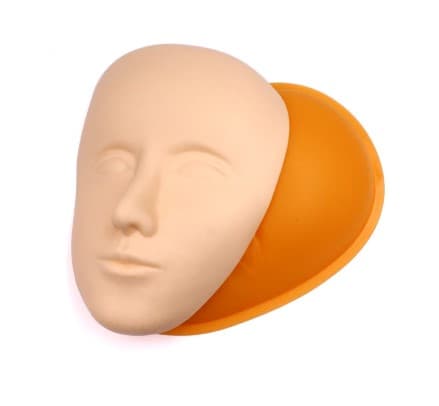 3D Face Head with support for Micropigmentation training - 1