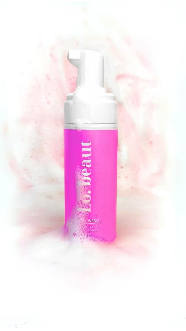 Espuma de Limpeza LO BEAUT 150 ml Hidragloss, Pré Micro Labial - 2