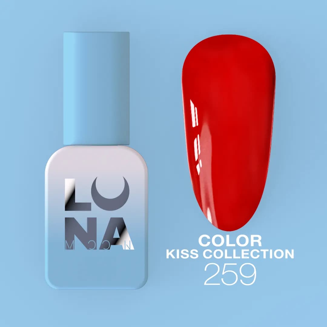 Gel-Lack💋 Kiss Collection – Translucent/Vitrail – 13 ml LUNAmoon