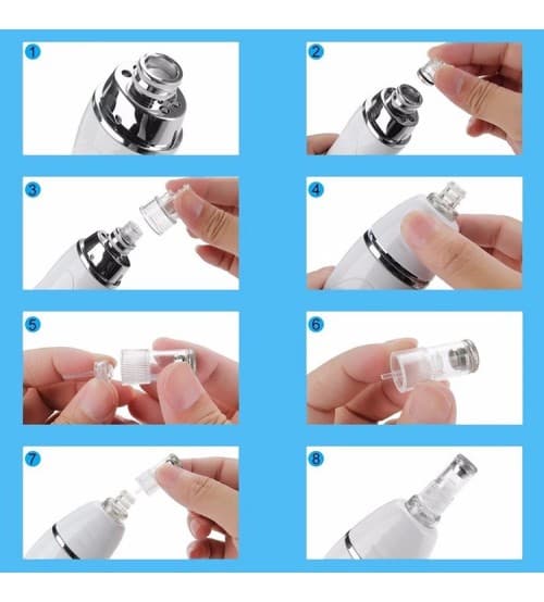 Professional Microdermabrasion Peeling Diamond Blackhead Suction - 4
