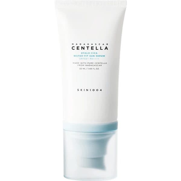 SKIN1004 Hyalu-Cica Water-Fit Sun Serum SPF50+ PA++++, protetor solar facial 50 ml