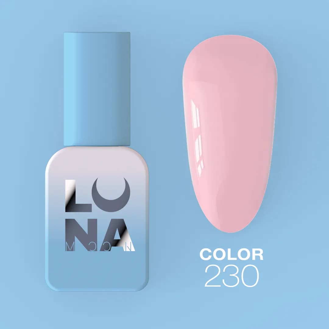 Verniz Gel – Gel Polish Nº230 Soft Pink – 13 ml LUNAmoon