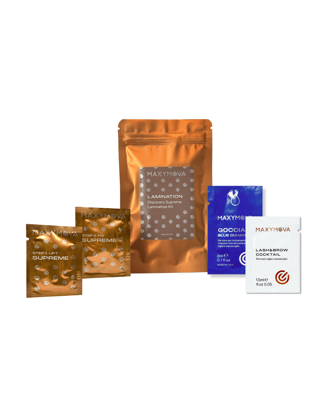 Maxymova Supreme Discovery, Kit de Laminação com 4 Saquetas