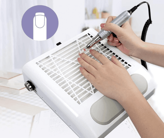 Professional Nail Dust Vacuum 80 W - 3