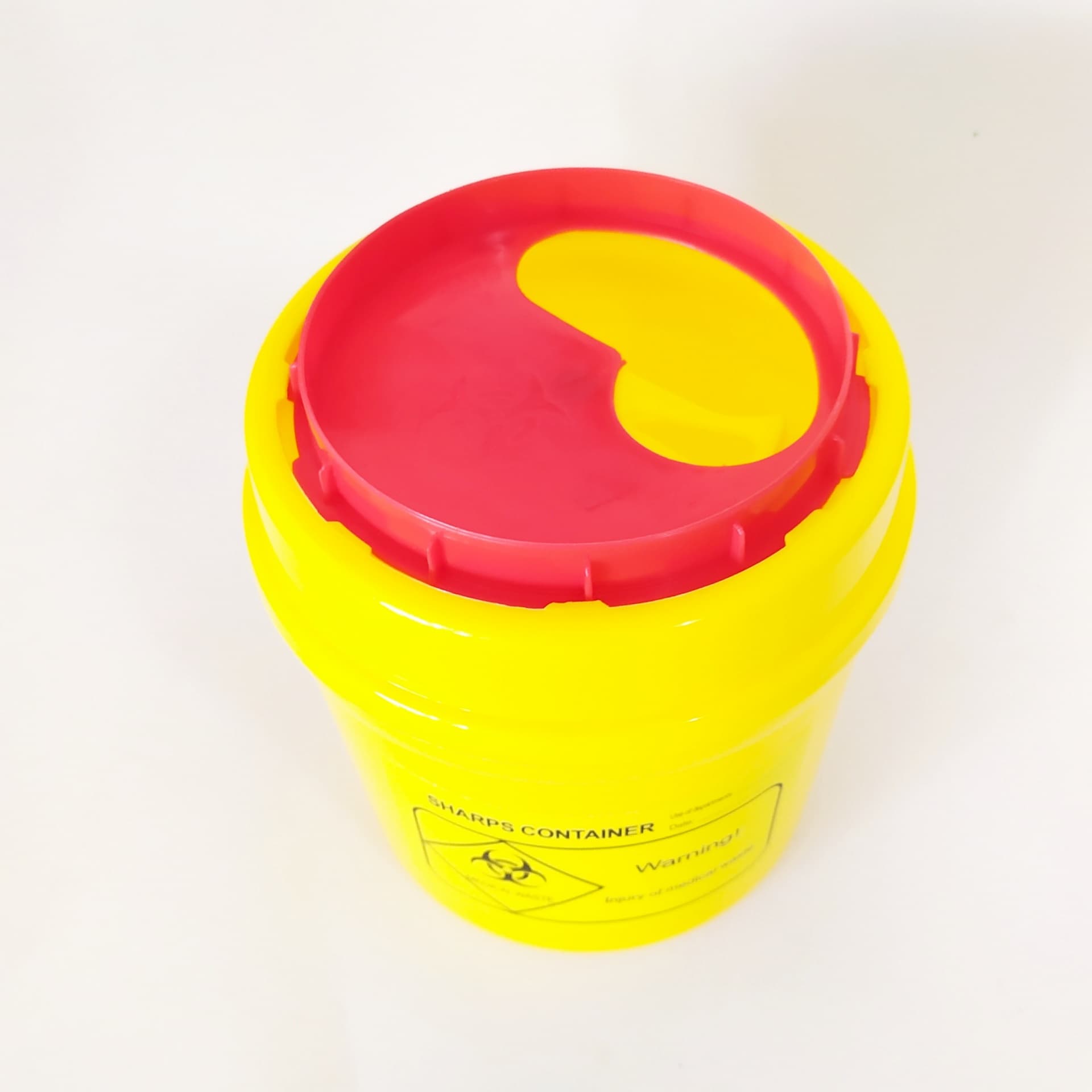 Contentor Lixo P/ Agulhas Usadas 1L Redondo - 5