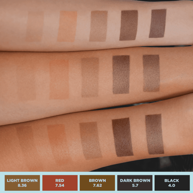 OkO lash&brow Teinture Hybride Liquide H2O Brun Foncé 15ml - 2