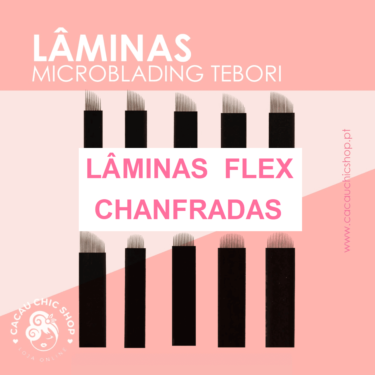 Lâminas - Flex - Chanfradas