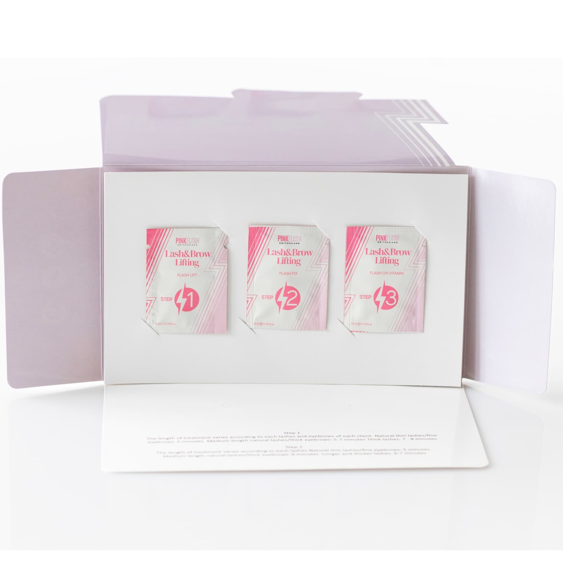 Kit Discover – Teste Lash & Brow Lifting Pink Flash Switzerland - 3