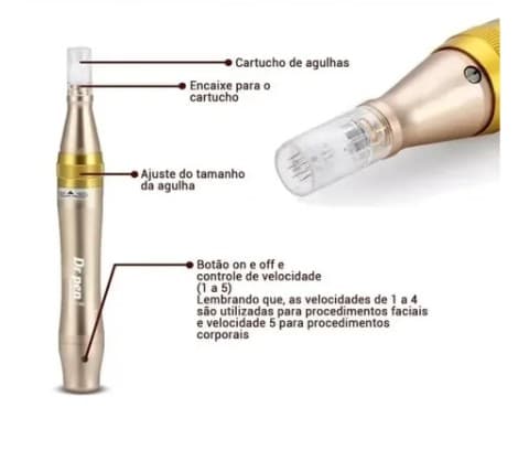 Dermapen Doré Dr. Pen M5 Portable + 22 Recharges - 4