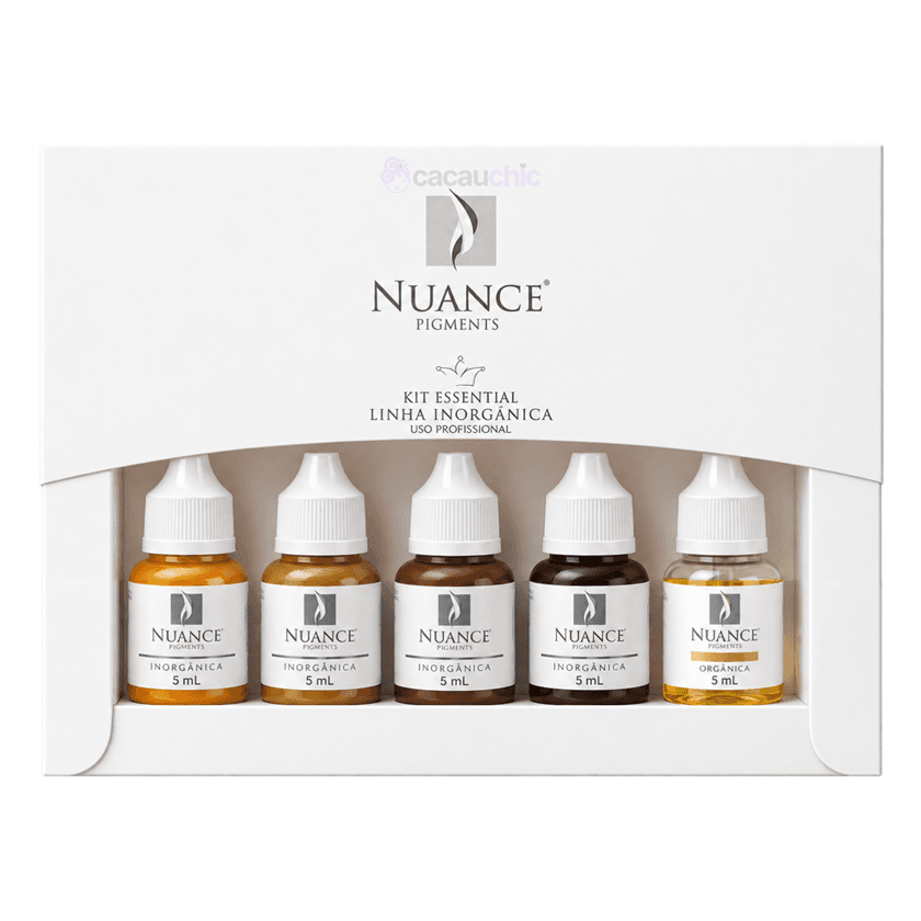 Kit Nuance Pigmentos Sobrancelhas Inorgânico