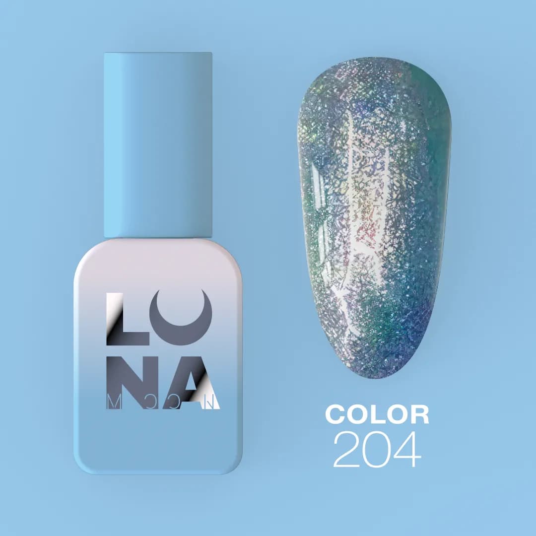 Gel-Lack – Gel Polish Nr. 204 Türkis – 13 ml LUNAmoon