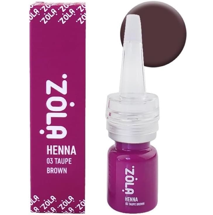Henna para sobrancelhas Taupe Brown 5g - Zola
