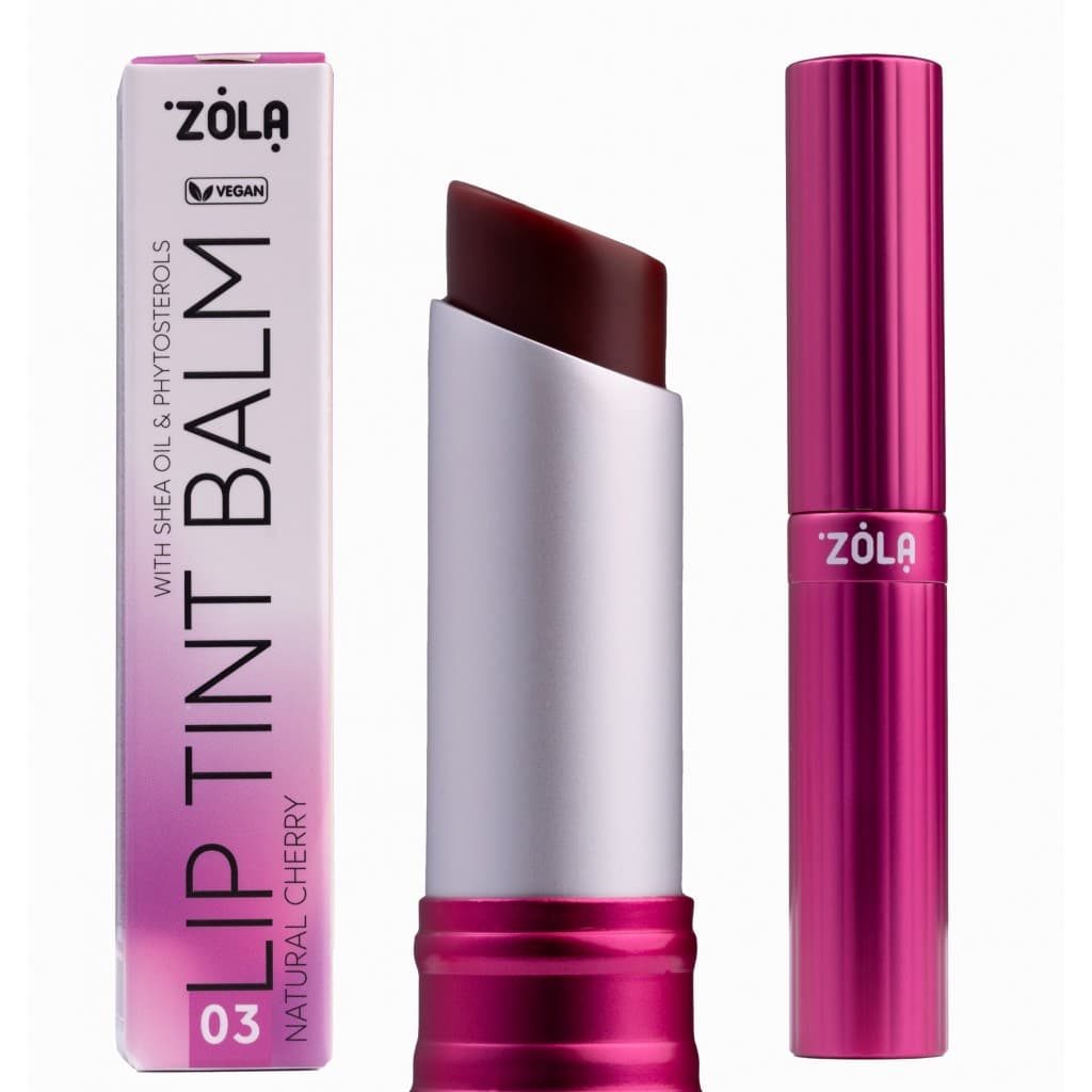 ZOLA Lip Tint Balm 03 Cherry Natural - Bálsamo Labial com Cor