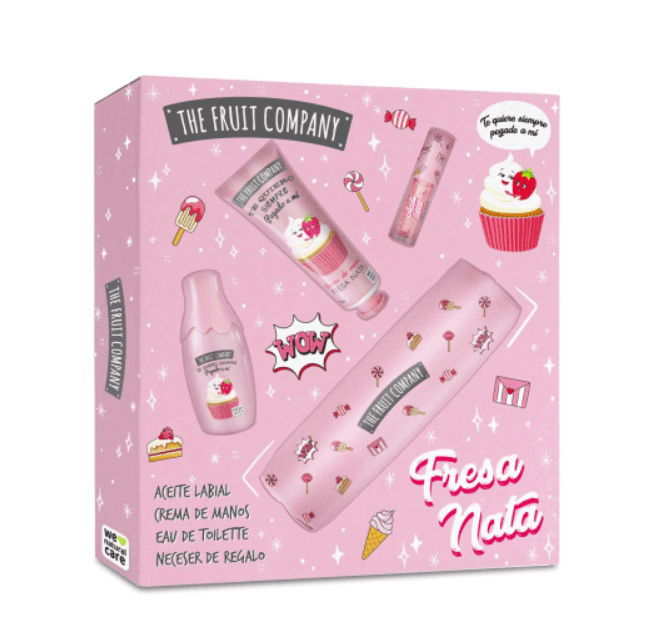 Kit de Presente com Morango e Creme - The Fruit Company