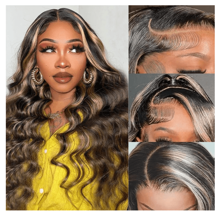 Perruque en Cheveux Réels Brésiliens 100% Naturels 40 à 65 cm Densité 150%